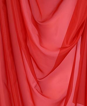 Комплект штор «Алфея» красного цвета
