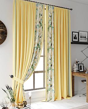 Комплект штор «Гренвирес (желтый)» | фото 3