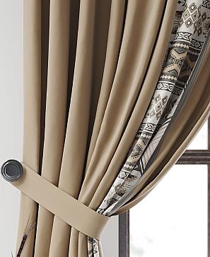 Комплект штор «Фриренс (коричневый)» | фото 2