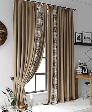 Комплект штор «Фриренс (коричневый)» | фото 3