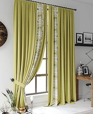 Комплект штор «Фриренс (оливковый)» | фото 3