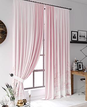 Комплект штор «Лирефирс (розовый)» | фото 3