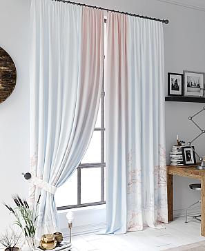 Комплект штор «Лирефирс (голубой)» | фото 3