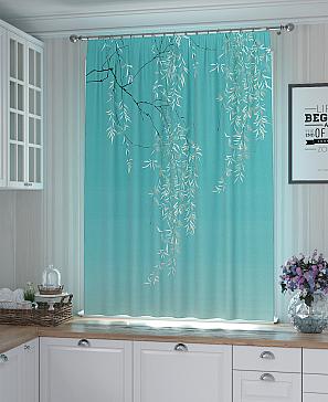 Портьера «Ригнерсис (бирюза)» | фото 3