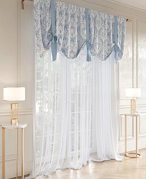 Комплект штор «Финревилс (голубой)» | фото 3