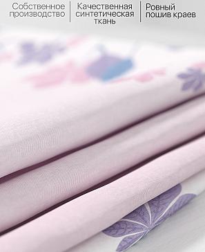 Комплект штор «Лирфорис» розового цвета