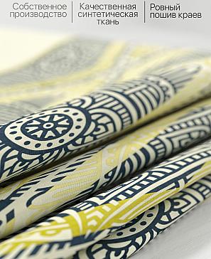 Комплект штор «Мивентис» зеленого цвета