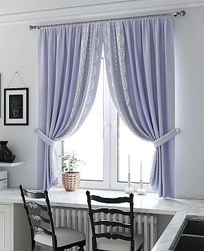 Комплект штор «Фиримелир» фиолетового цвета