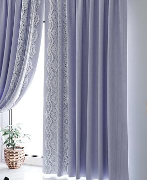 Комплект штор «Фиримелир» фиолетового цвета