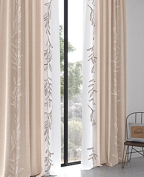 Комплект штор «Финкверис (бежевый)» | фото 3