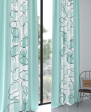 Комплект штор «Лиреминс (бирюза)» | фото 3