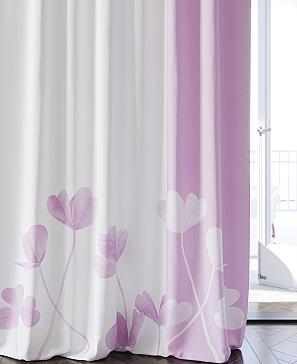 Комплект штор «Лиминеквис» розово-фиолетового цвета
