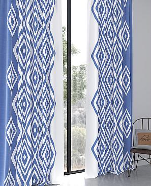 Комплект штор «Ренбронс (синий)» | фото 3