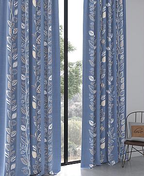 Комплект штор «Митвенс (синий)» | фото 3