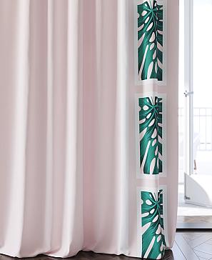 Комплект штор «Лиренгвис» розового цвета