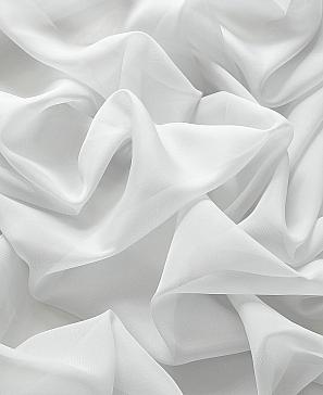 Комплект штор «Шеврин» белого цвета