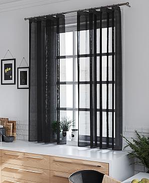 Тюль «Шеврин (черный)» | фото 3