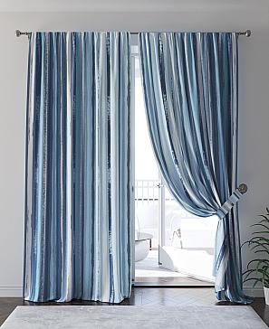 Комплект штор «Римерфирс» синего цвета