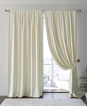 Комплект штор «Монвиренс» молочного цвета