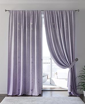 Комплект штор «Рентринес» фиолетового цвета