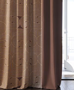 Комплект штор «Ферентис (коричневый)» | фото 3