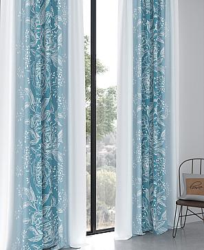 Комплект штор «Лифенитес (голубой)» | фото 3
