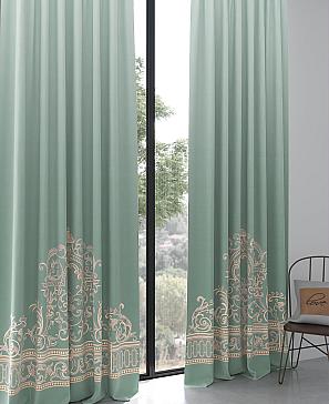 Комплект штор «Лорниокс (мята)» | фото 3