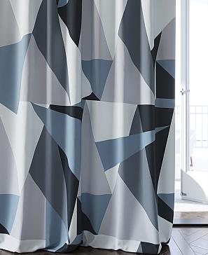 Комплект штор «Оримент (серо-синий)» | фото 3