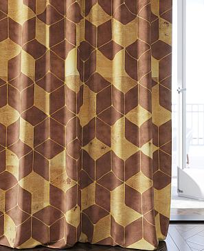 Комплект штор «Сениквес (коричневый)» | фото 3