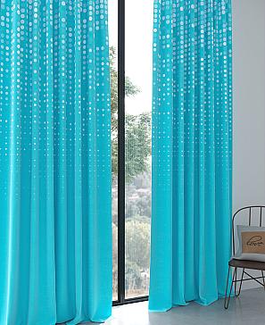 Комплект штор «Фиорисен (бирюза)» | фото 3