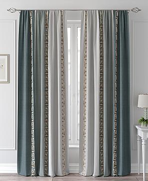 Комплект штор «Гливерсин (серо-зеленый)» | фото 3