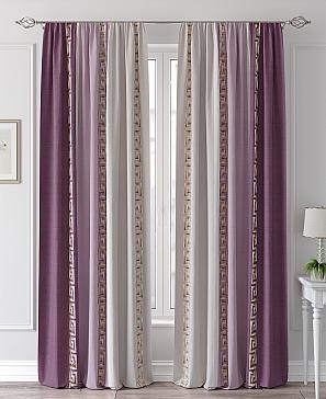 Комплект штор «Гливерсин (розово-фиолетовый)» | фото 3