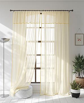 Комплект штор «Джулионс» цвета экрю