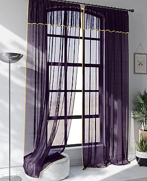 Комплект штор «Джулионс» фиолетового цвета