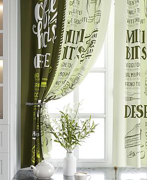 Комплект штор «Лимброни (оливковый)»