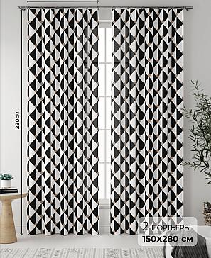 Комплект штор «Велдрен» | фото