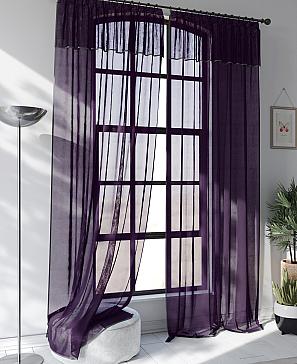 Комплект штор «Ланбика» фиолетового цвета