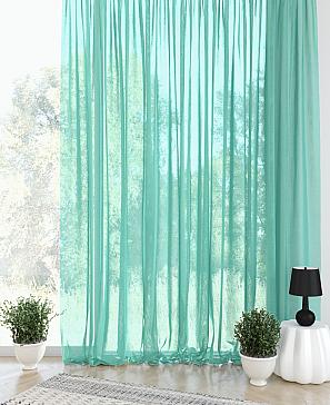 Тюль «Дивлет» цвета тиффани