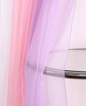 Тюль «Милури (розово-сиреневый) - 240 см» | фото 3