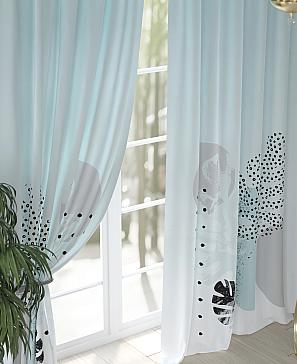 Комплект штор «Кренотис (бирюзовый)» | фото 3