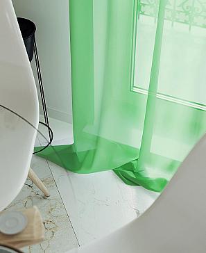 Тюль «Велито» зеленого цвета