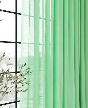Тюль «Велито» зеленого цвета