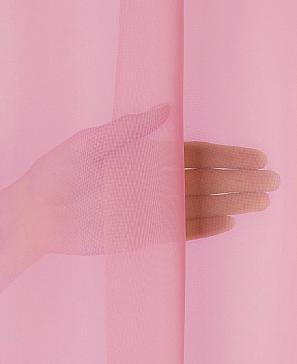 Тюль «Бурцио» розового цвета