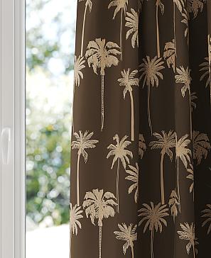 Комплект штор «Тиманикс (коричневый)» | фото 3