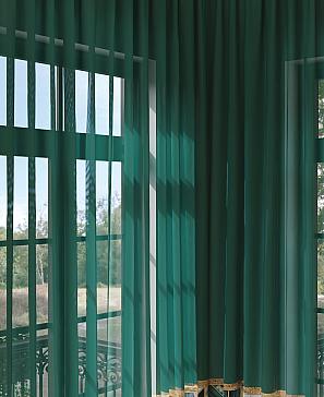 Тюль портьеры «Менфрикор (изумрудный)» | фото 2