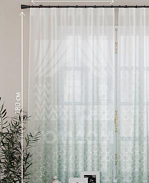 Комплект штор «Тиманквис» мятного цвета