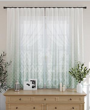 Комплект штор «Тиманквис» мятного цвета