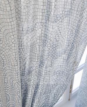 Комплект штор «Лерсентос» синего цвета