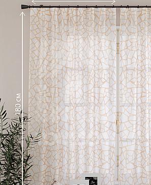 Комплект штор «Никанвит» персикового цвета