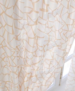 Комплект штор «Никанвит» персикового цвета